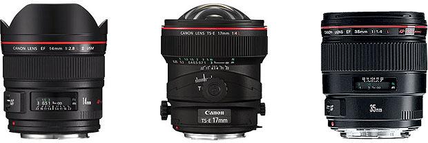 Canon wide angle lenses