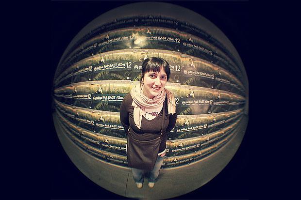 Circular fisheye image