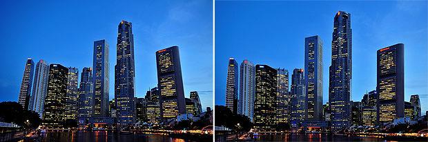 Comparison of original and final images