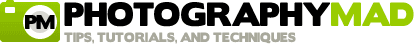 The Photography Mad logo in colour